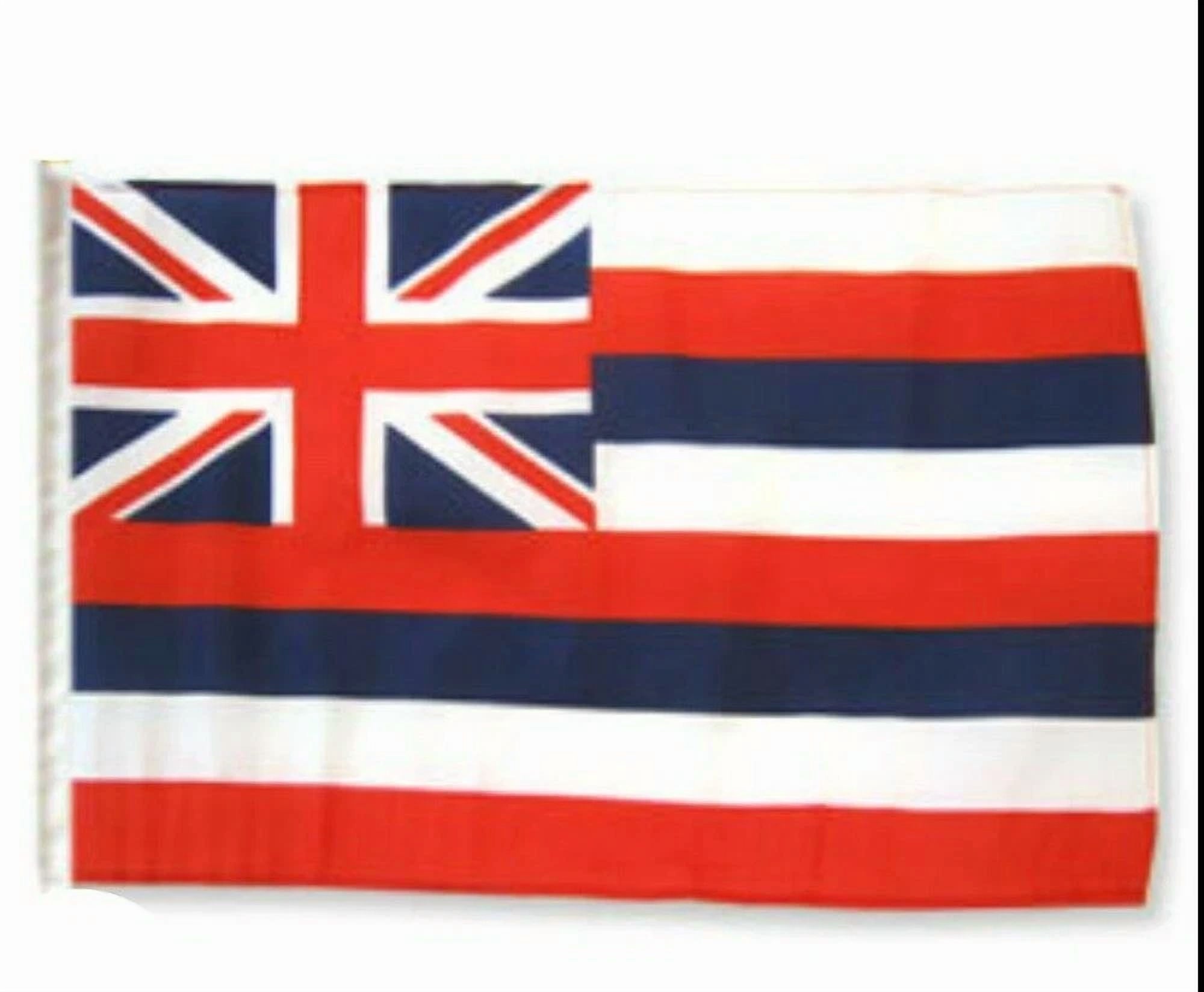 12X18 12"X18" State Of Hawaii Sleeve Flag Boat Car Garden 100D