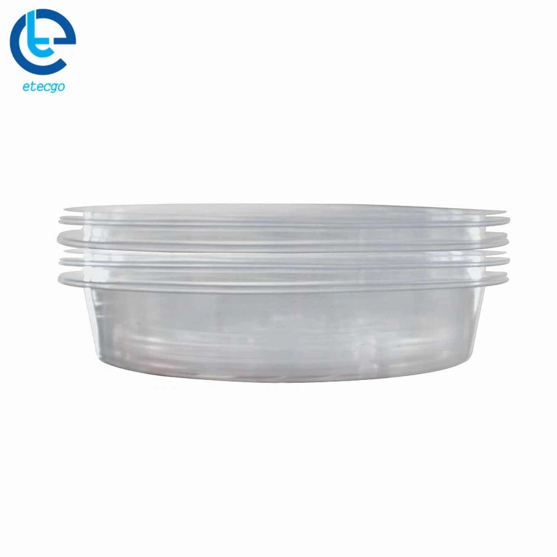 5 Pack Saucer Drip Trays 10Inch Durable Plant Saucers Plastic Flower Plant Pots