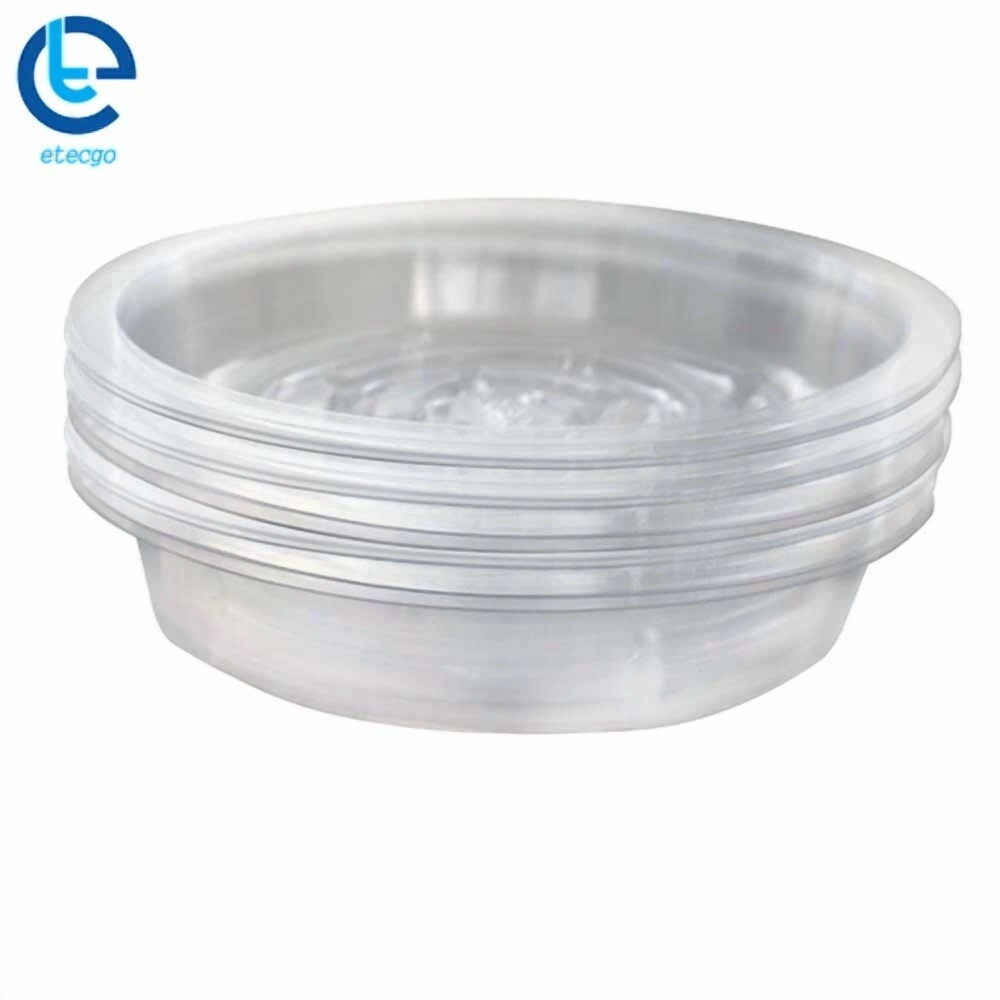 5 Pack Saucer Drip Trays 10Inch Durable Plant Saucers Plastic Flower Plant Pots