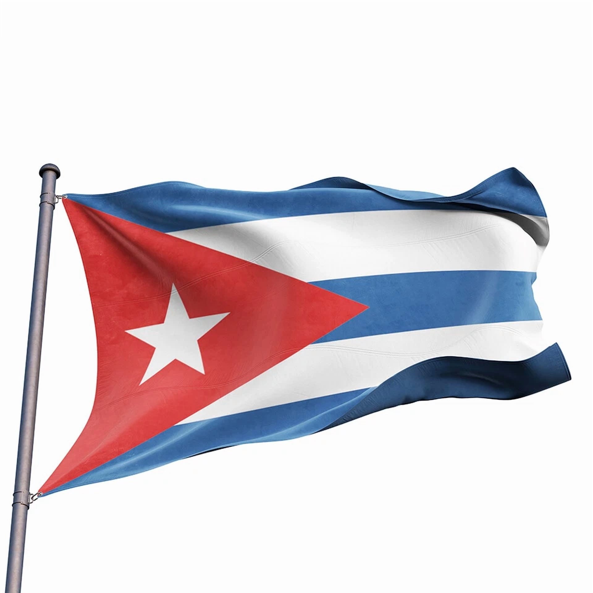 3'X5' Cuba Flag Cuban Flag Banner Bandera Cubana Indoor Outdoor Nylon Polyester