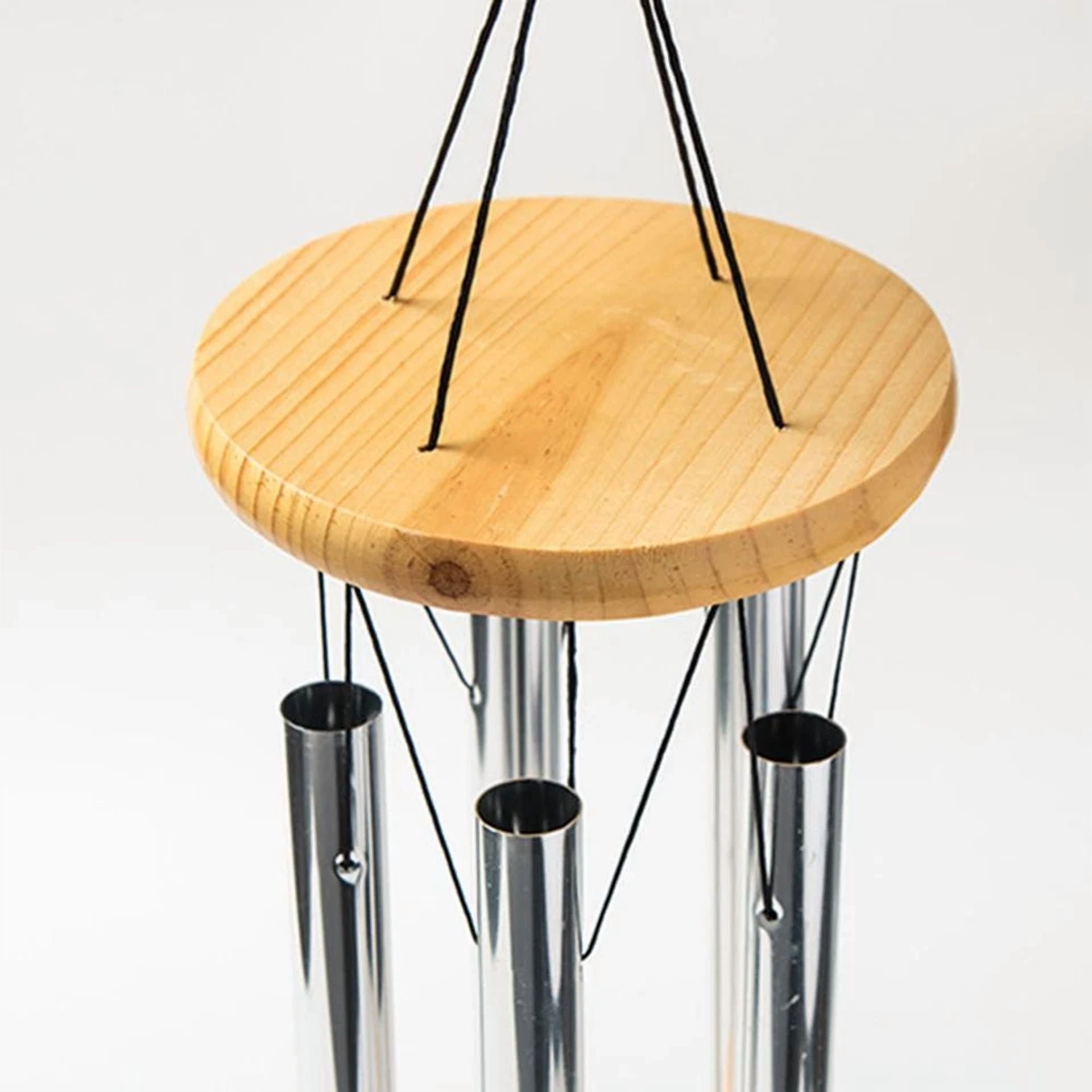 29" Wind Chimes Large Deep Tone Chapel Bells 5 Tubes Outdoor Garden Home Decor